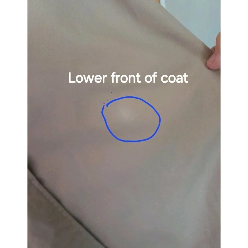 Uniqlo Womens Classic Trench Coat Minimalist Casual Refined Tan Size XS